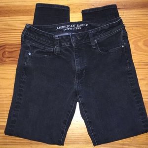 AMERICAN EAGLE OUTFITTERS Black Jeans